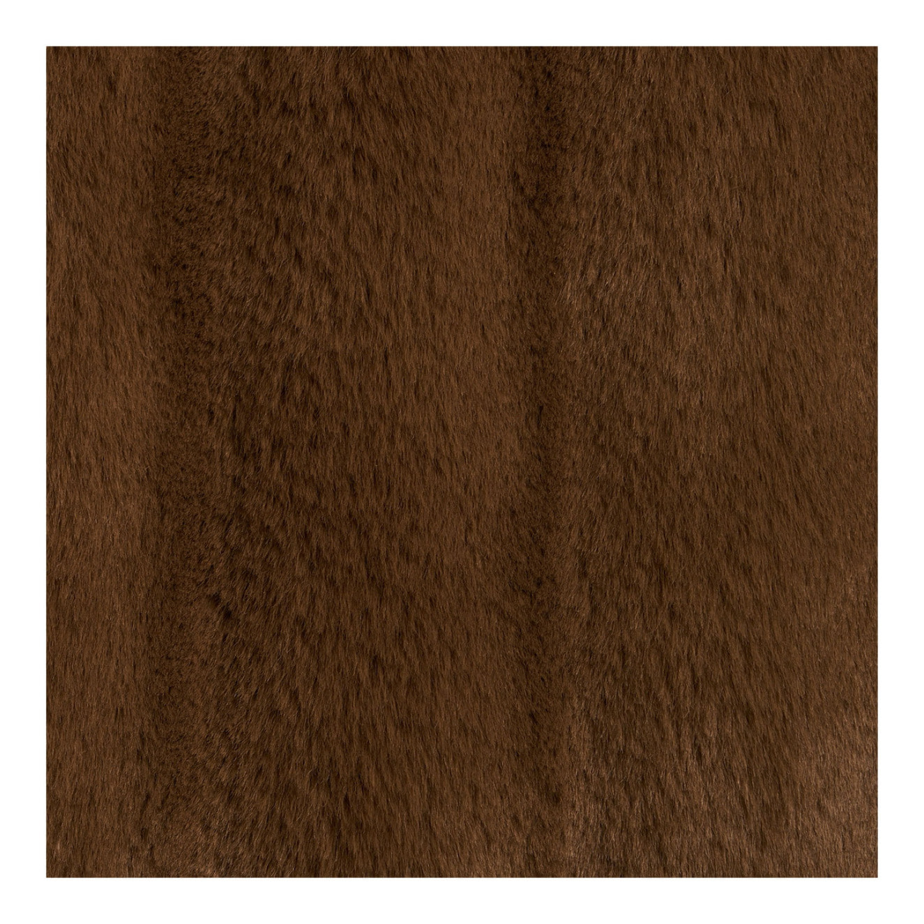 Cuscino Galena in ecopelliccia marrone 45x45 cm