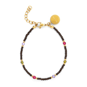 Bracciale Winter Glam Acciao Placcato Oro