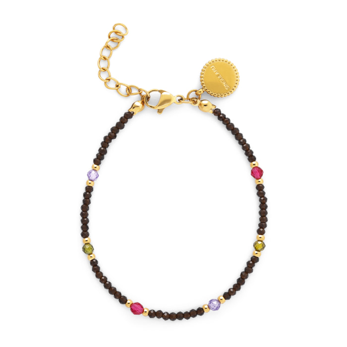 Bracciale Winter Glam Acciao Placcato Oro