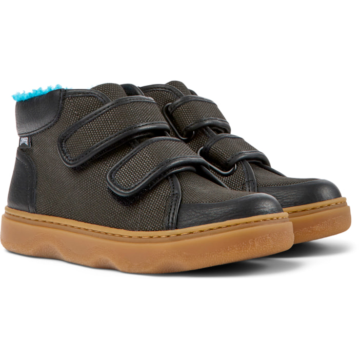 Sneakers - CAMPER Kiddo - Grigio - Tessile naturale (cotone riciclato)