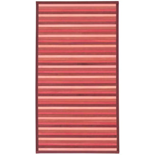 Tappeto BAMBOO ROSSO degradè