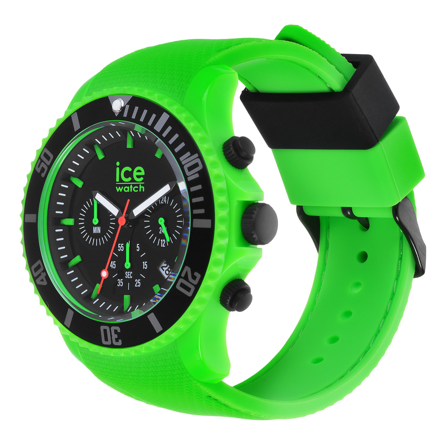 Reloj Ice 019839 Hombre Analogico Cuarzo con Correa de Silicona