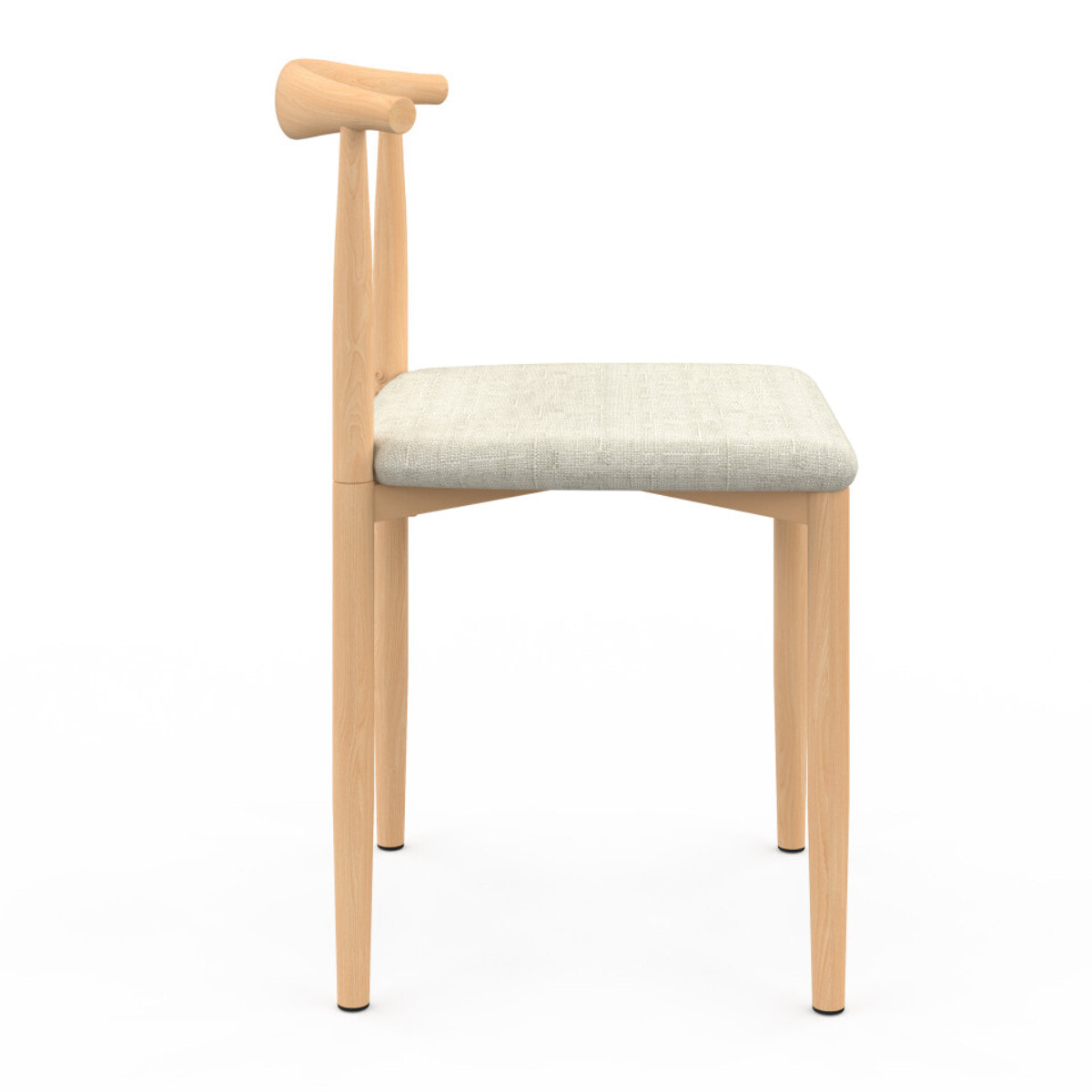 Chaises Adam effet bois