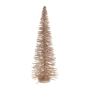 albero cono 16xh. con glitter - Pezzi 2 - ORO - Bianchi Dino SpA