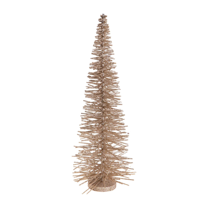 albero cono 16xh. con glitter - Pezzi 2 - ORO - Bianchi Dino SpA