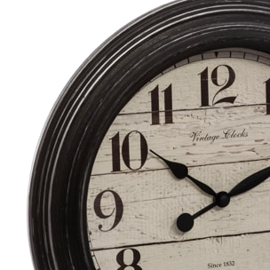 Horloge "Elyssa" à moulures D29cm