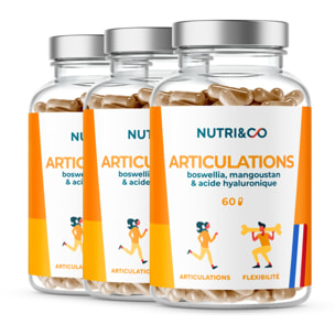 Articulation & Flexibilité Formule Articulations - 60 gélules Vegan - Lot de 3