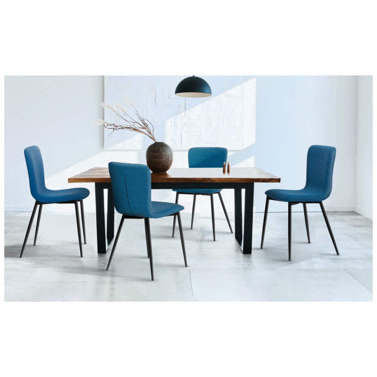 Chaises Margot - Bleu canard