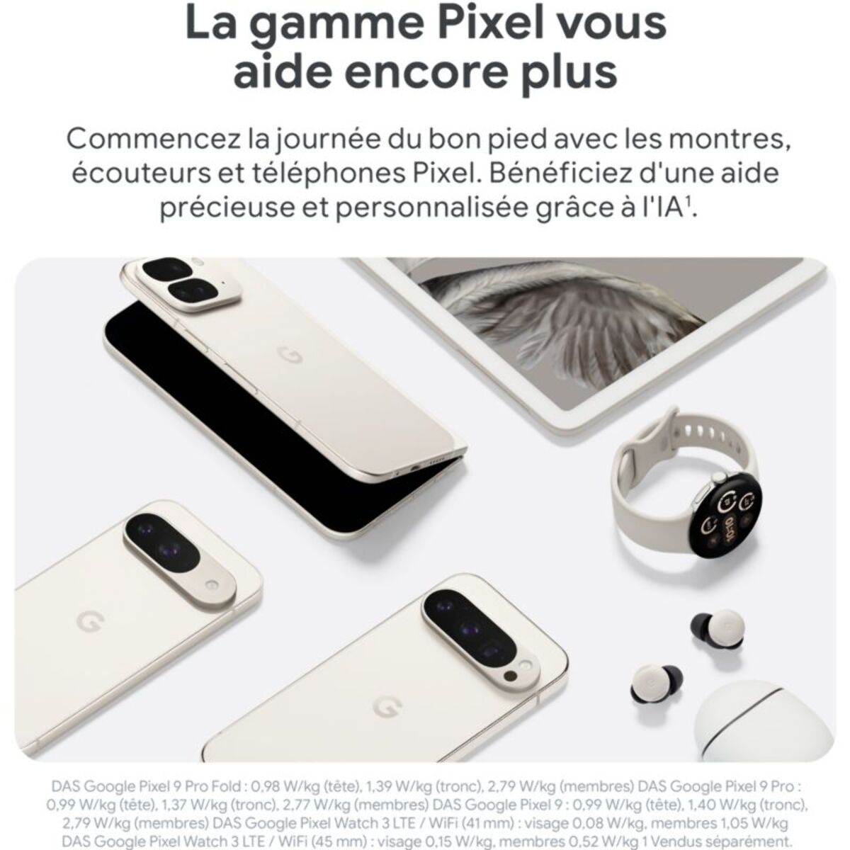 Smartphone GOOGLE Pack Pixel 9 + Buds A-Series