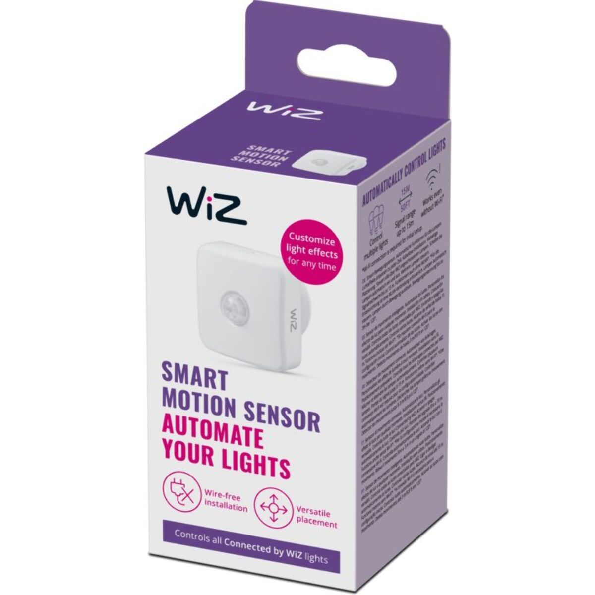 Détecteur de mouvement WIZ Wireless Sensor w/batteries