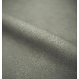 Lot de 2 chaises pour îlot central 65 cm en cuir synthétique gris - Madrague