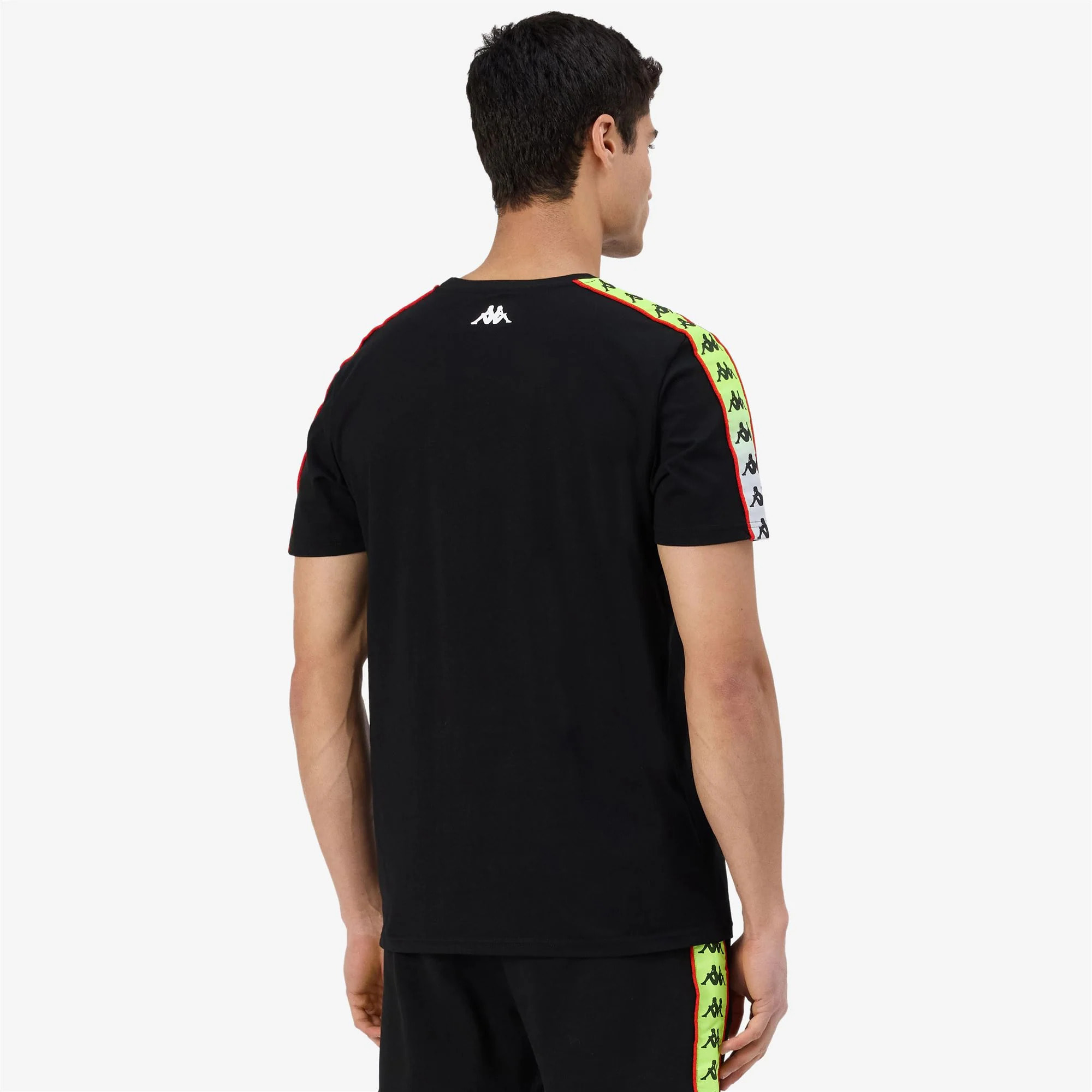 Kappa - Camisetas y tops Hombre Negro - 222 Banda Ran Vr46 Travel