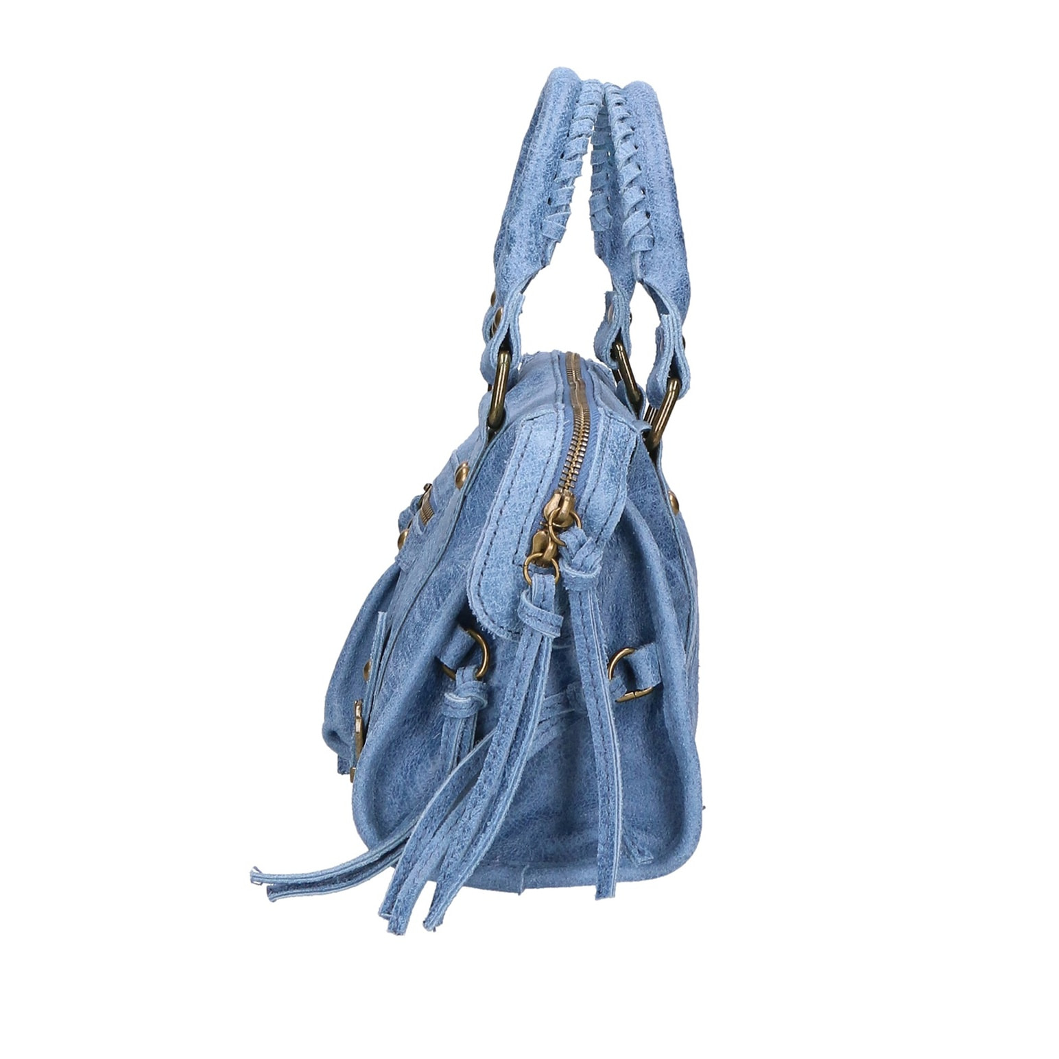 Borsa a spalla da donna - Modello Erisia - Vera pelle - 25.0 x 15.0 x 10.0 cm