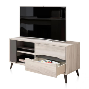 Mueble TV Lizz 110 Grayish - Antracita
