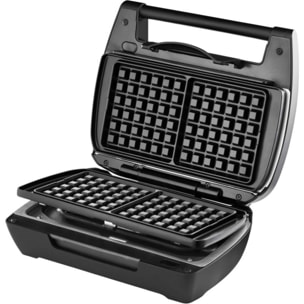 Gaufrier, croque monsieur LAGRANGE Mini Maxi 2 plaques gaufre+croque 28463