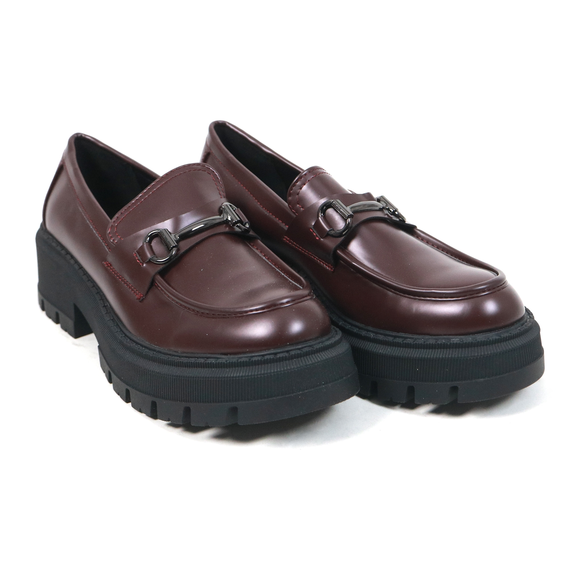 MOCASSINO MORSETTO CHOCOLA' BORDEAUX