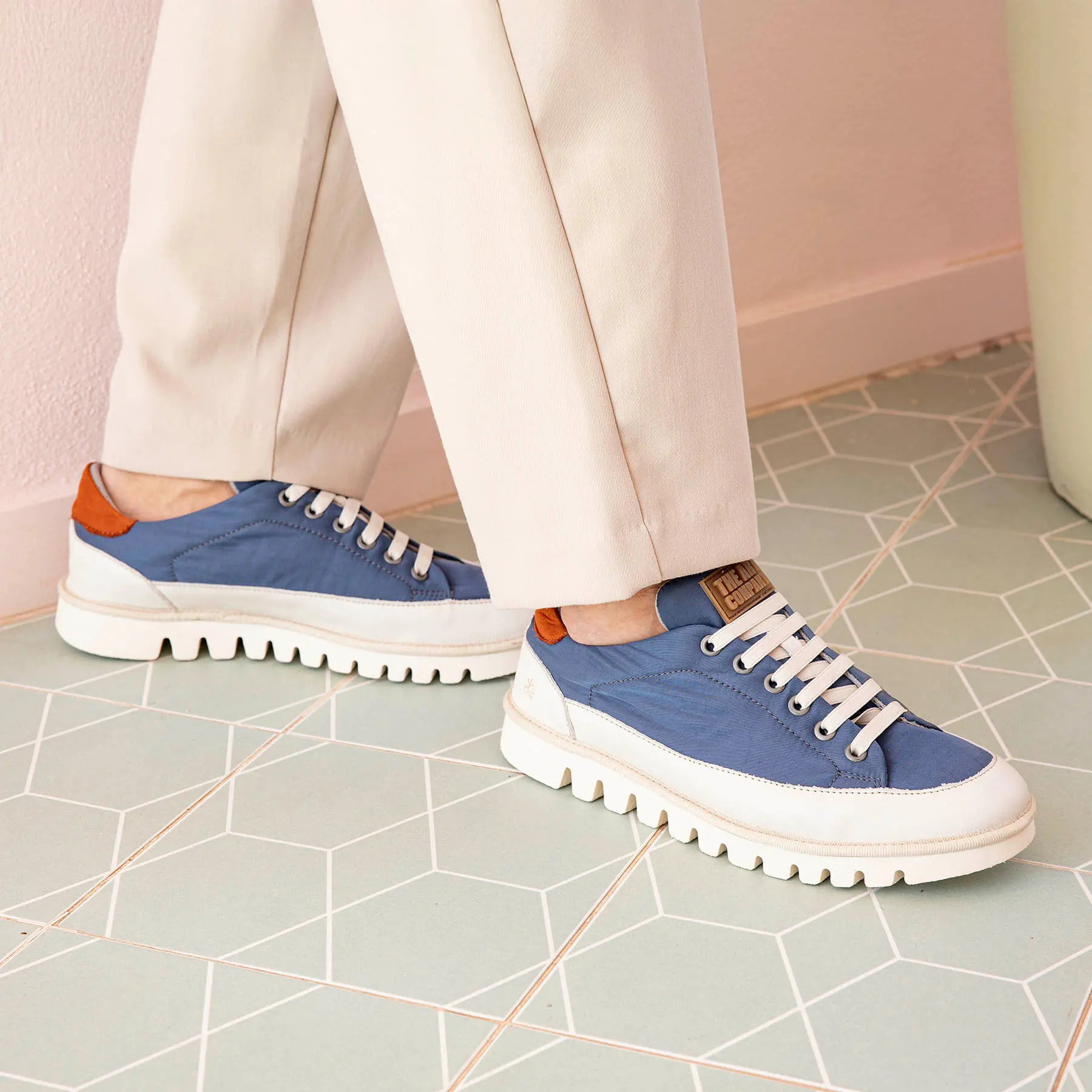 Zapatos 1596 NYLON WHITE/ ONTARIO color White