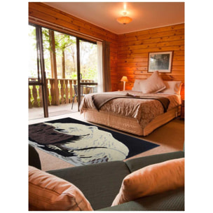 Tapis enfant Ours Sodi, tapis moelleux et épais