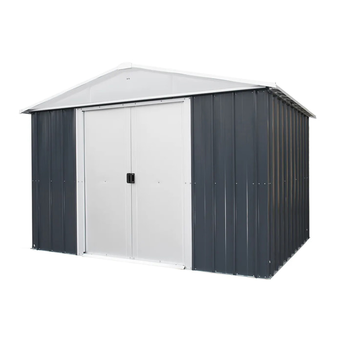 Abri de jardin métal anthracite Yardmaster - 7,21 M2