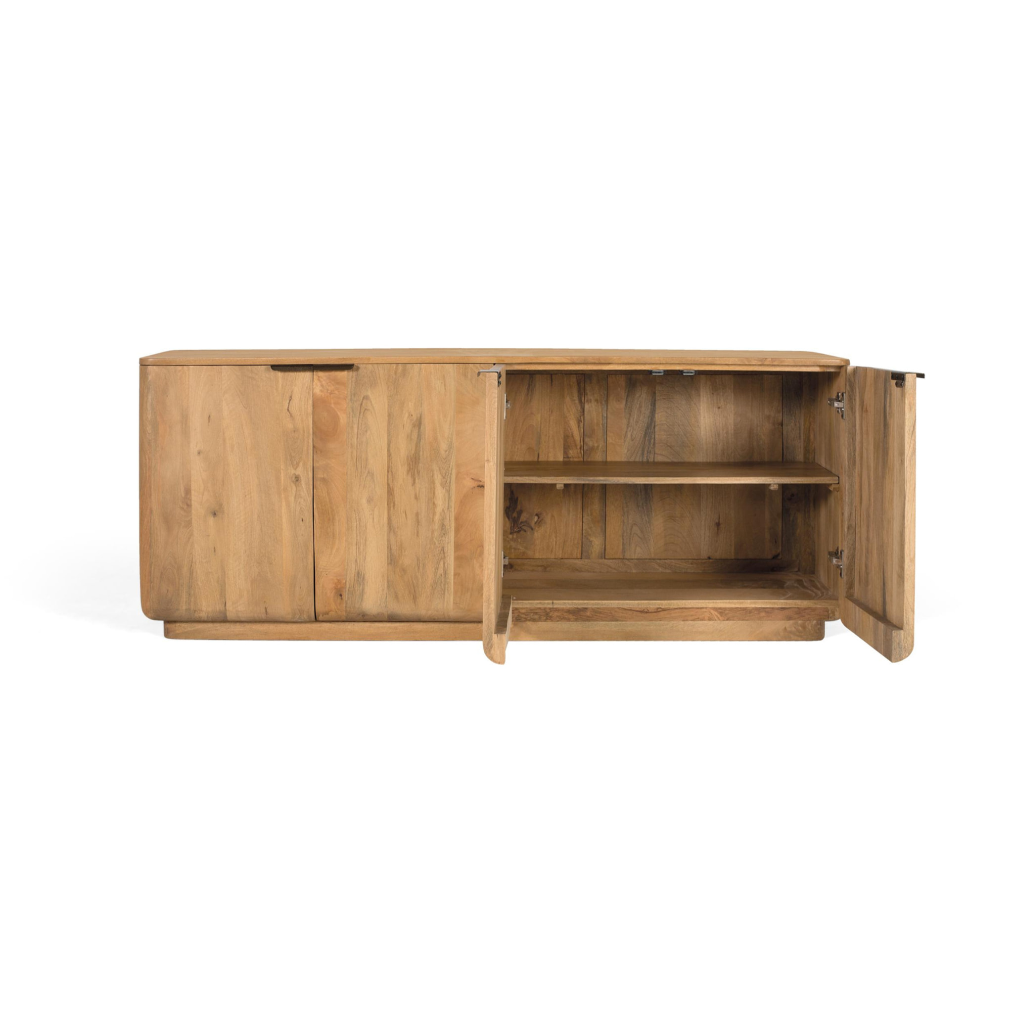 Aparador de Madera de Mango Estilo Rústico Moderno