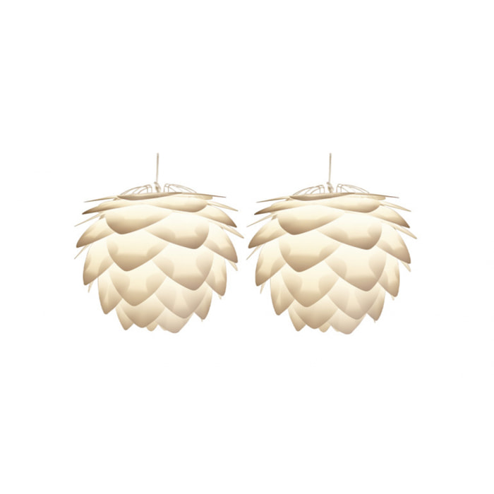 Lot de 2 suspensions lumineuses design fleur - FLOWER