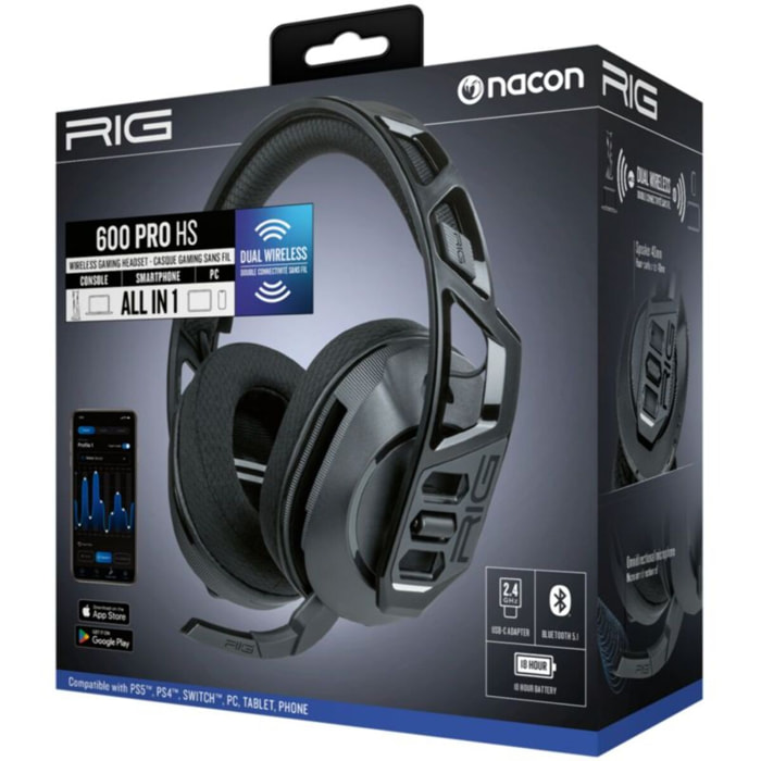 Casque gamer NACON RIG600PROHS