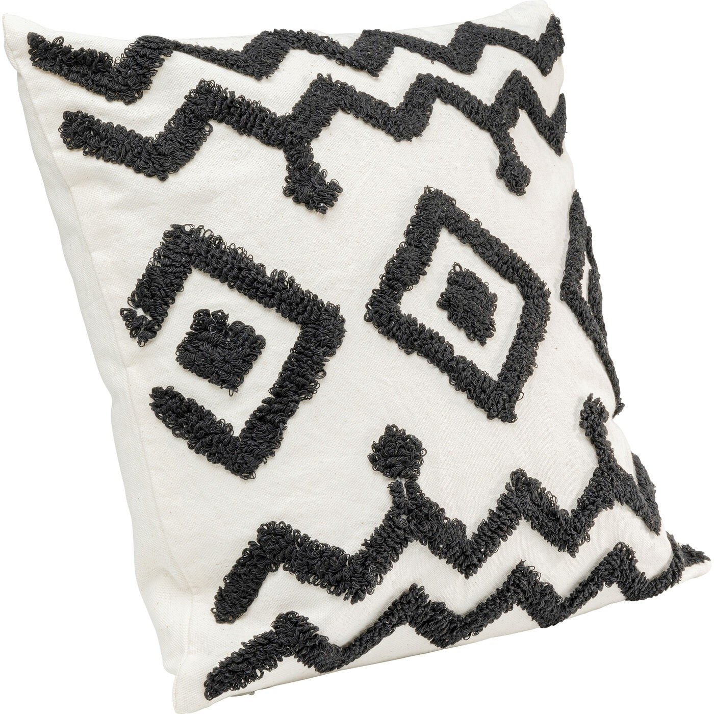 Coussin chevrons noirs Kare Design