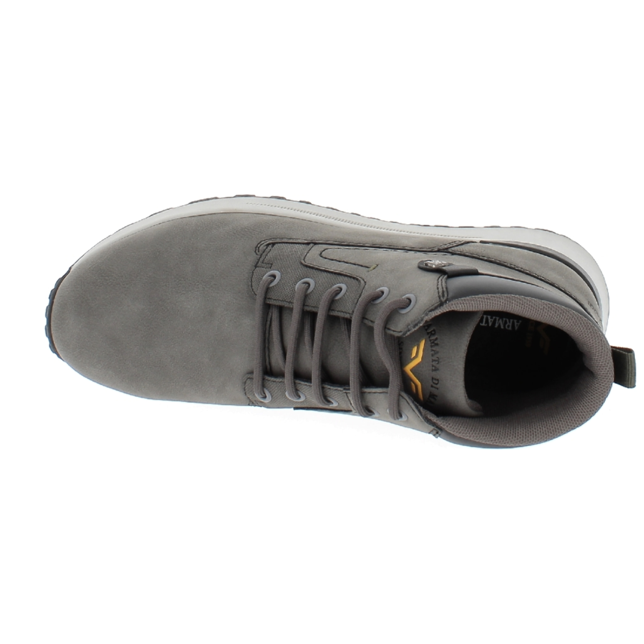 Armata di Mare Scarpe Uomo Stivaletti Casual Stringati con Soletta Rimovibile in Memory Foam AMU W24L630 Grey