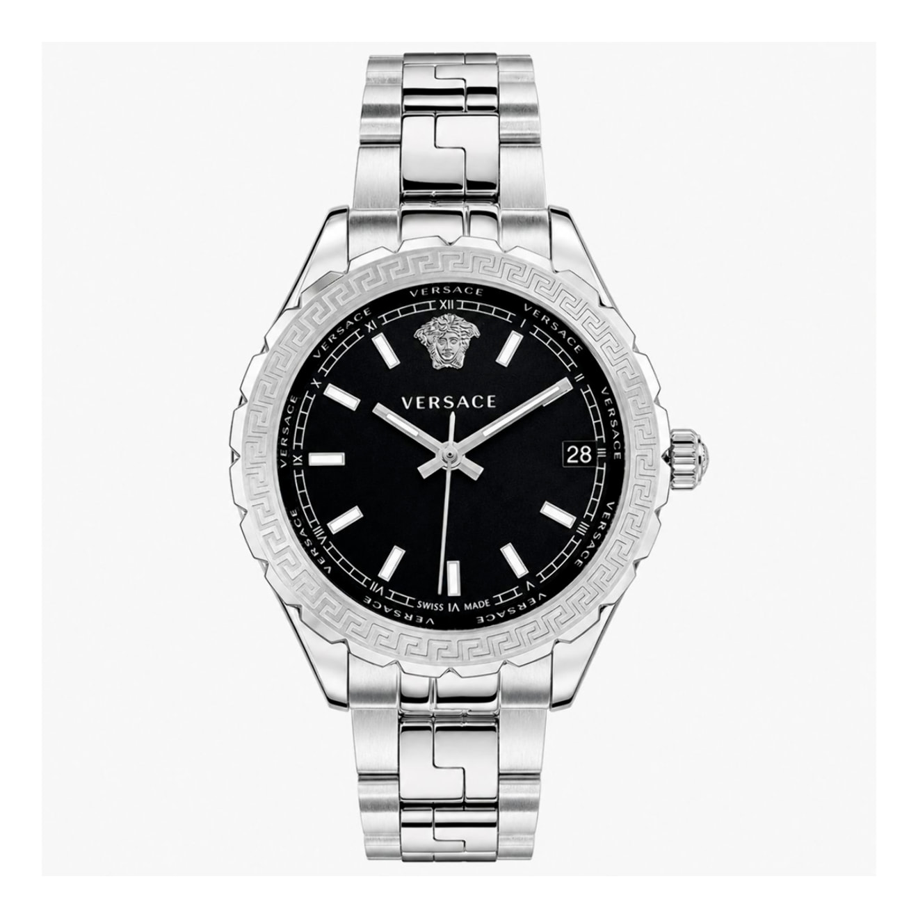 Reloj Versace V12020015 Mujer Analogico Cuarzo con Correa de Acero inoxidable