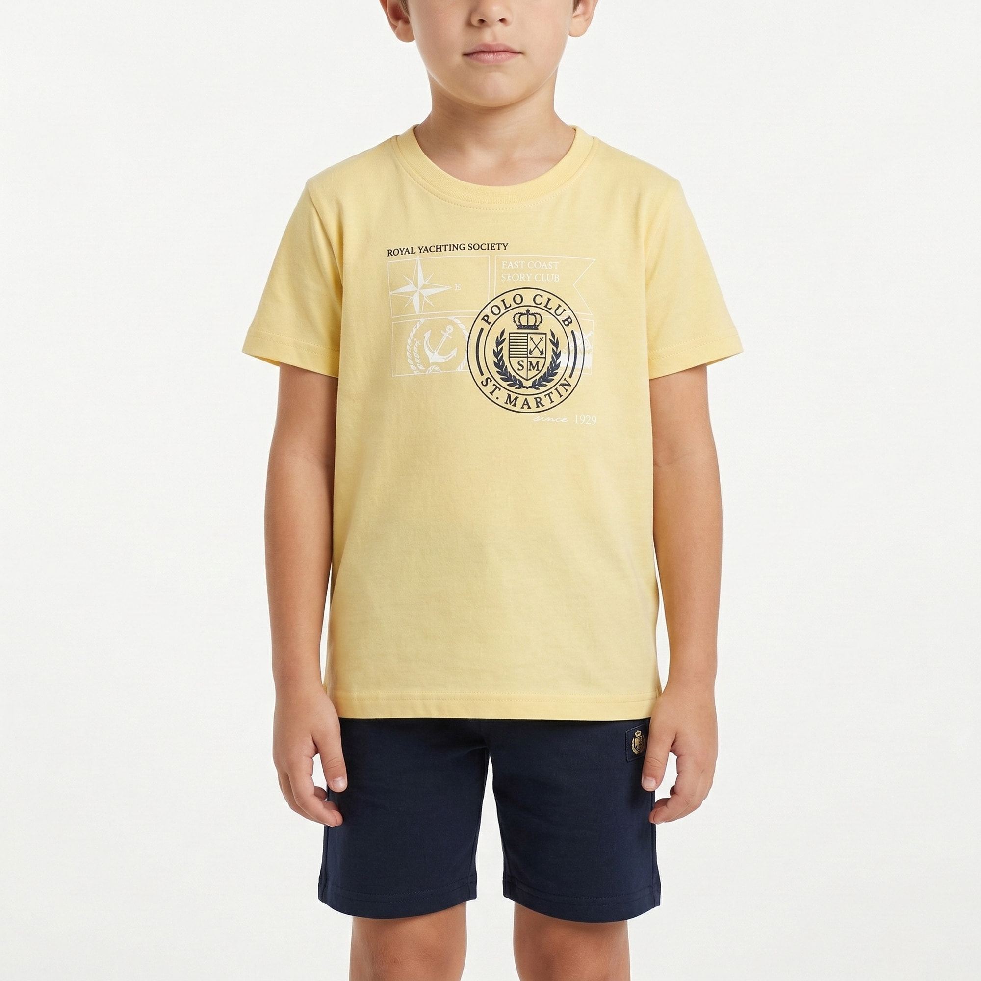 Set t-shirt e bermuda jersey