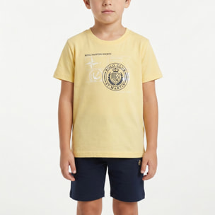 Set t-shirt e bermuda jersey