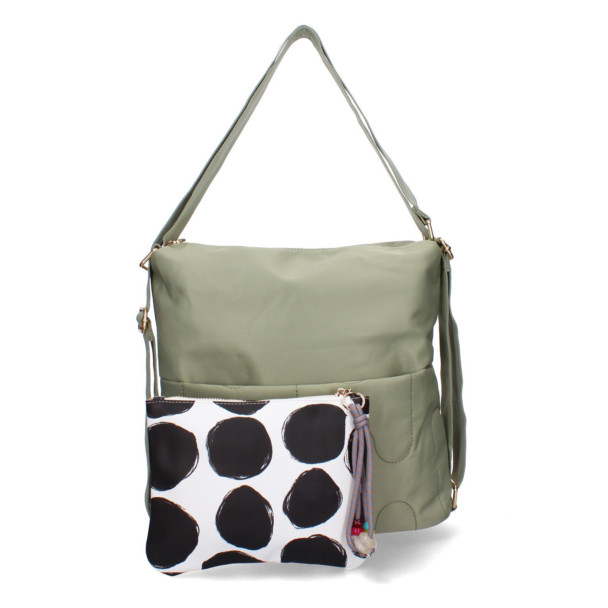 Bolso de hombro de Mujer con dos piezas, compartimento principal con cremallera