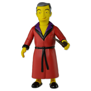 Simpson Hugh Hefner 25 Anniversario Serie 1 Figura 12,7 cm Action Neca