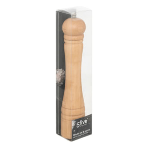 Moulin manuel 30cm bois naturel