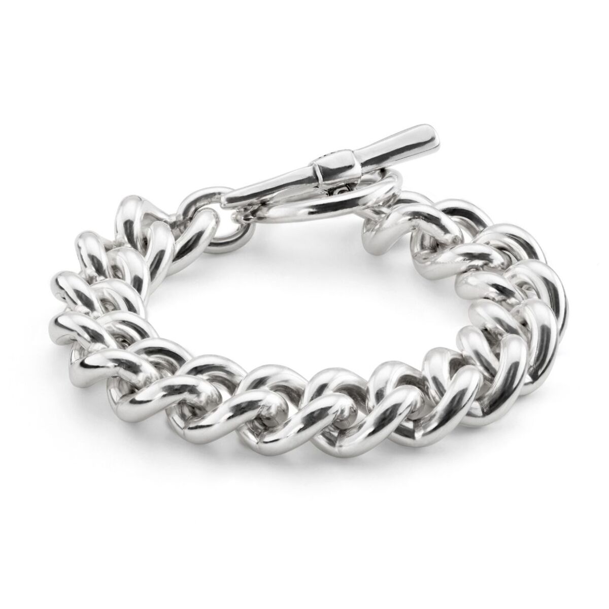 Pulsera Electric PLATEADO L