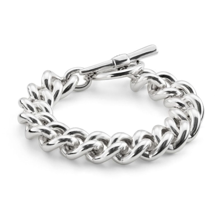 Pulsera Electric PLATEADO L