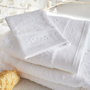 Lot de 2 gants de toilette - 100 % coton bio 700 g/môì