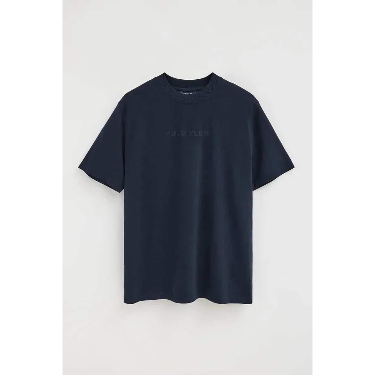 Camiseta azul marino de corte holgado con bordado Polo Club