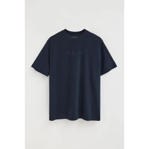 Camiseta azul marino de corte holgado con bordado Polo Club