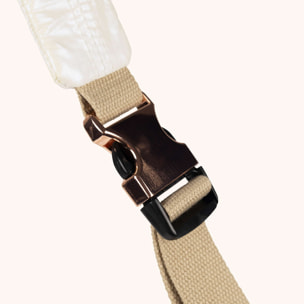 Bolso Hobo Minimalista en Poliamida Reciclada DEEP RECYCLED HOBO HONEY