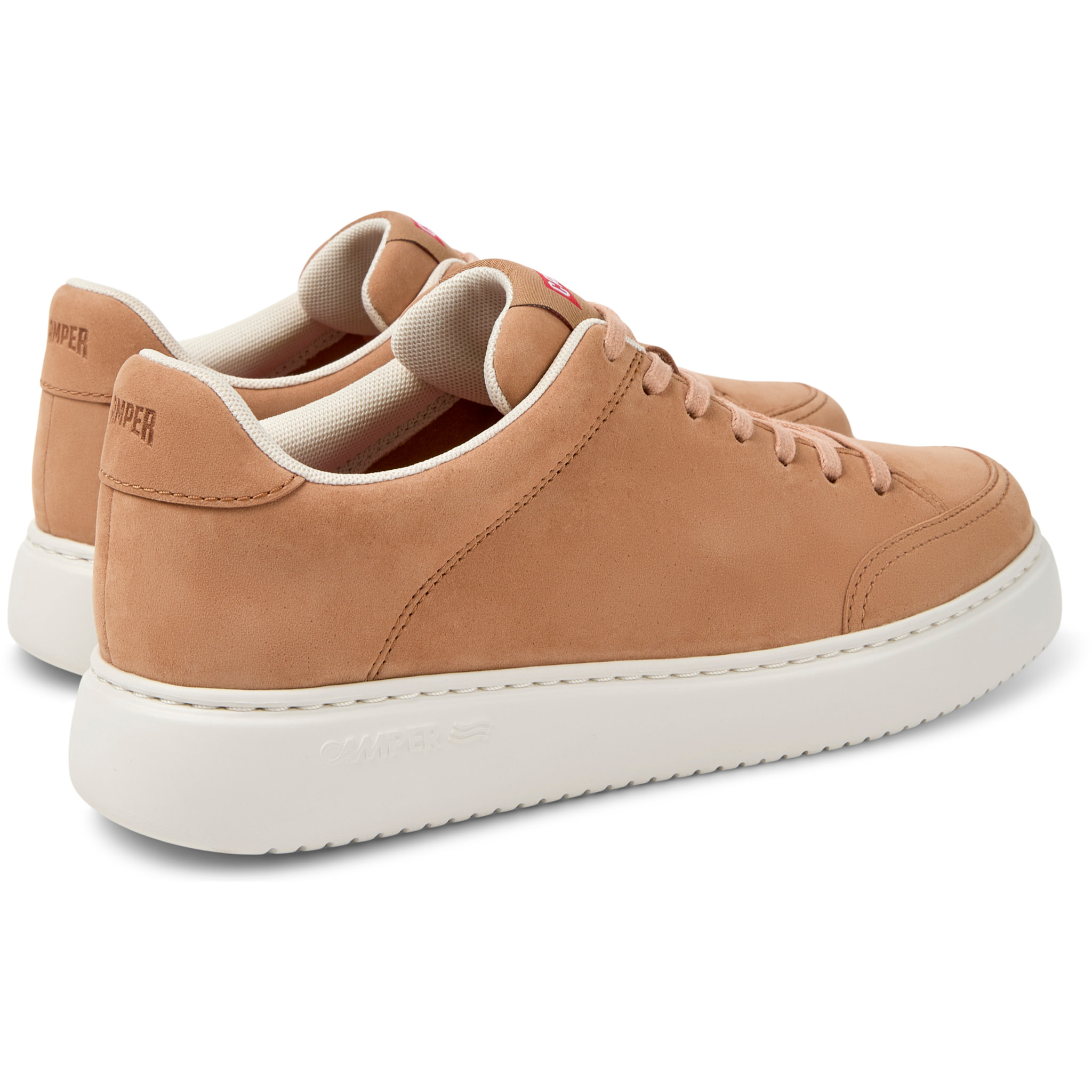 Sneakers - CAMPER Runner K21 - Beige - Pelle nabuk