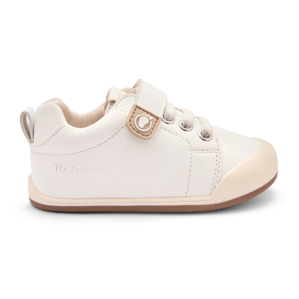 Sneakers casual per bambini, design rispettoso, punta larga,