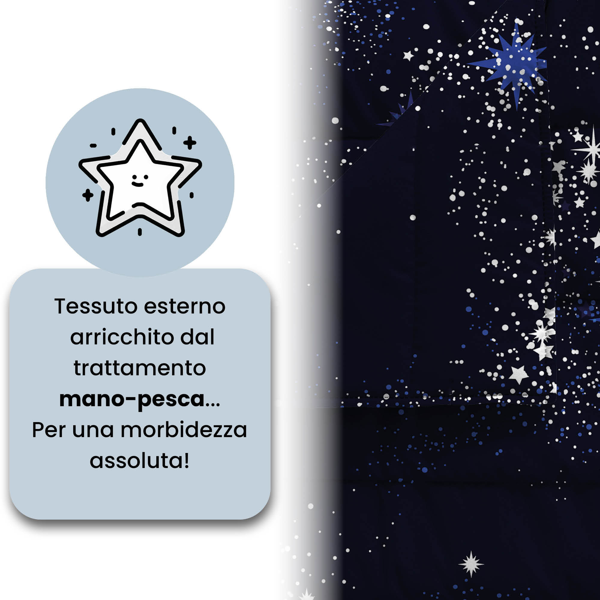 TRAPUNTINO ESTIVO BASIC, 100gr - Made in Italy - MATRIMONIALE