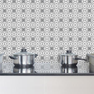 Stickers muraux - Sticker Mural Carrelage adhésif Cuisine Salle de Bain - 24 STICKERS CARRELAGES AZULEJOS REGINA