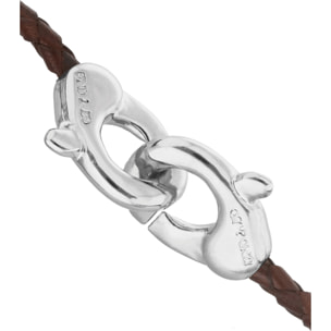 Pulsera SER INSEPARABLE MARRON L
