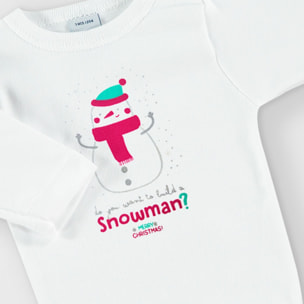 Body bebé navidad frases manga larga