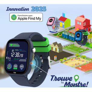 Montre connectée ICEWATCH Ice Smart Junior 3.0 Find My Bleu