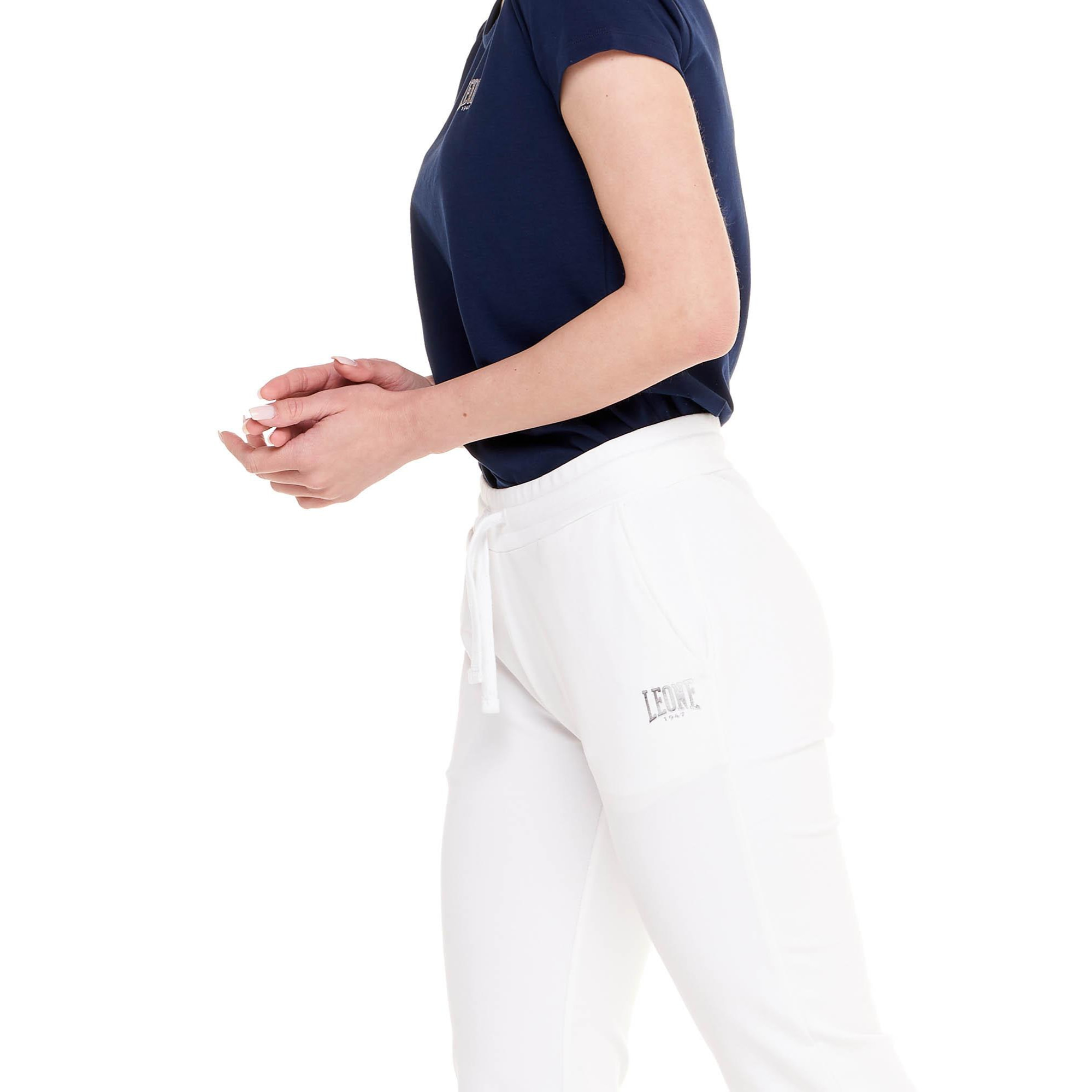 Pantalone con polsino donna in felpa Training