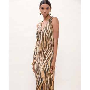 Abito con stampa circolare