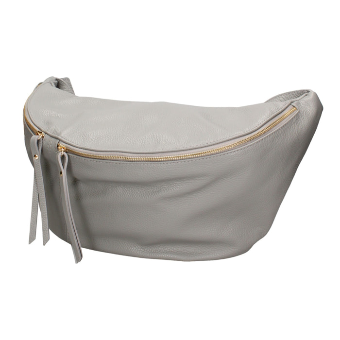 Borsa a tracolla da donna Made in Italy - Modello Caelia Plus - 100% pelle - 47.0 x 28.0 x 2.0 cm